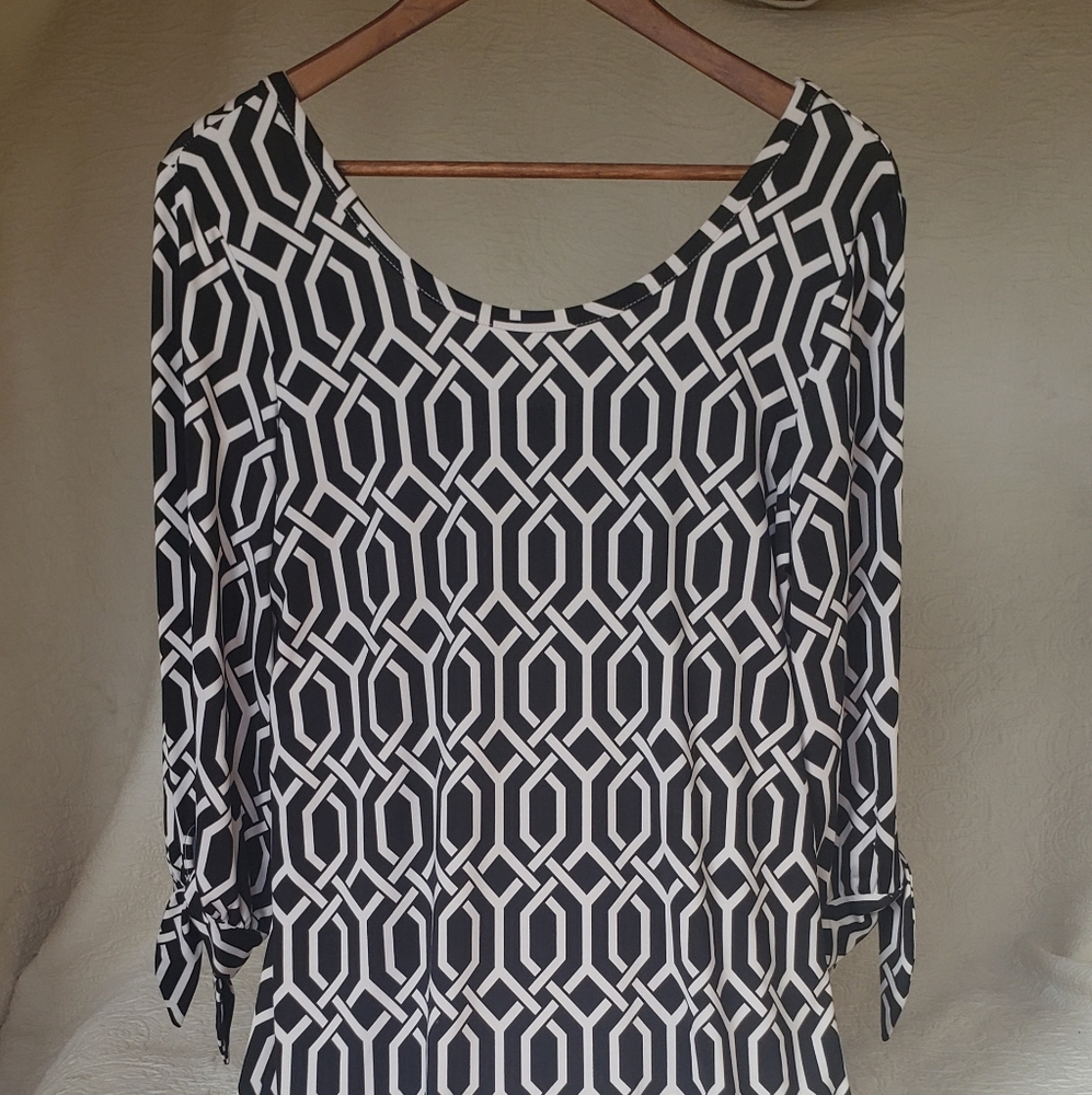 Navy & White, Mud Pie dress, Size Medium